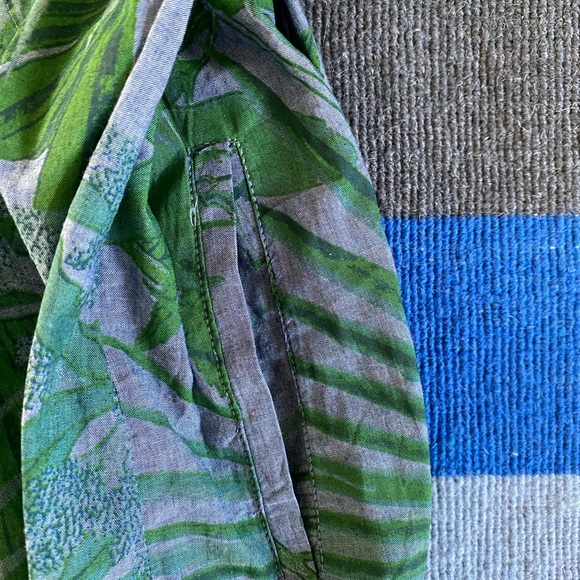 NWOT Dress GAP Tropical Floral Leaf Pattern size 2P - Picture 5 of 7